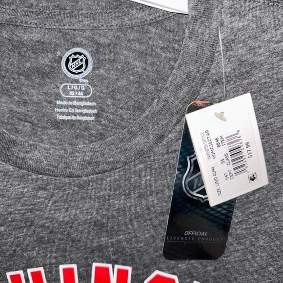 NWT Washington Capitals NHL licensed tshirt - sz Large - Picture 5 of 6